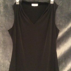 Sleeveless V-Neck Top